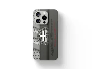 Alfa Romeo Funda Silicona SmartPhone Estilo Profesional Robusto